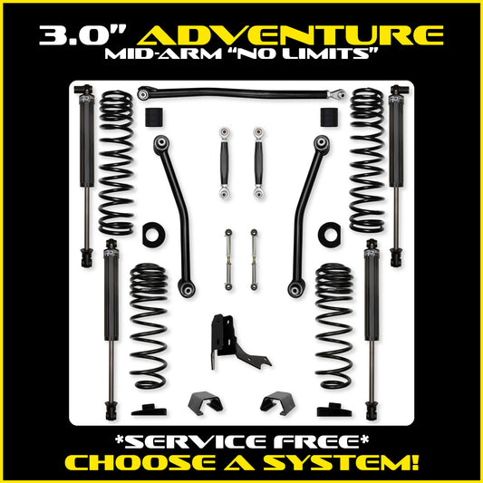 Gladiator 3.0 Inch Adventure System