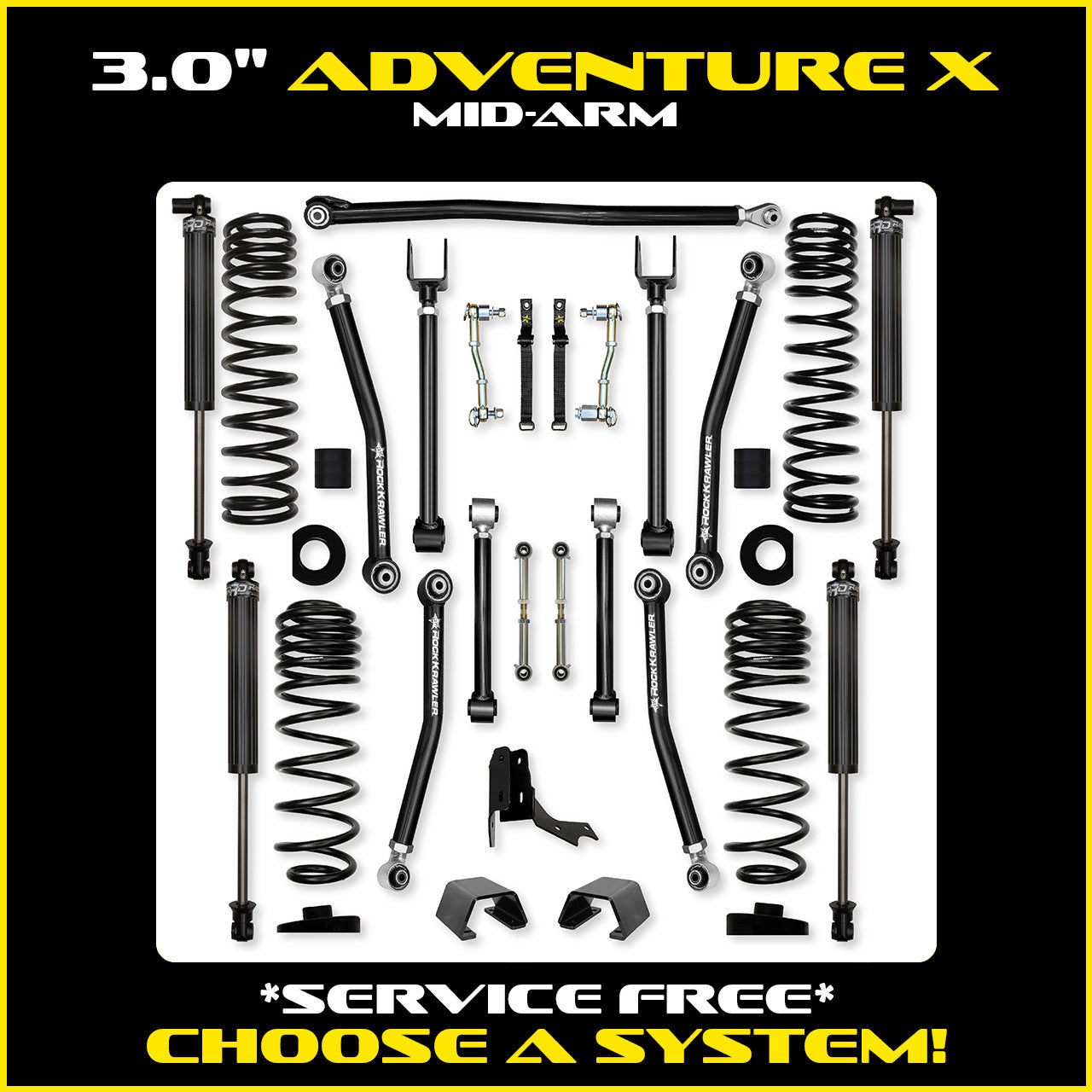 Gladiator 3.0 Inch Adventure X System