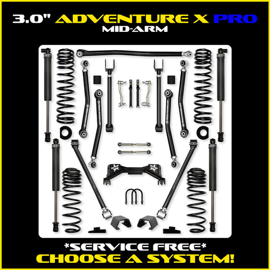 Gladiator 3.0 Inch Adventure X PRO System