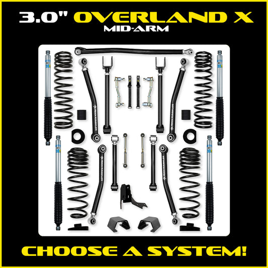 Gladiator 3.0 Inch Overland X System