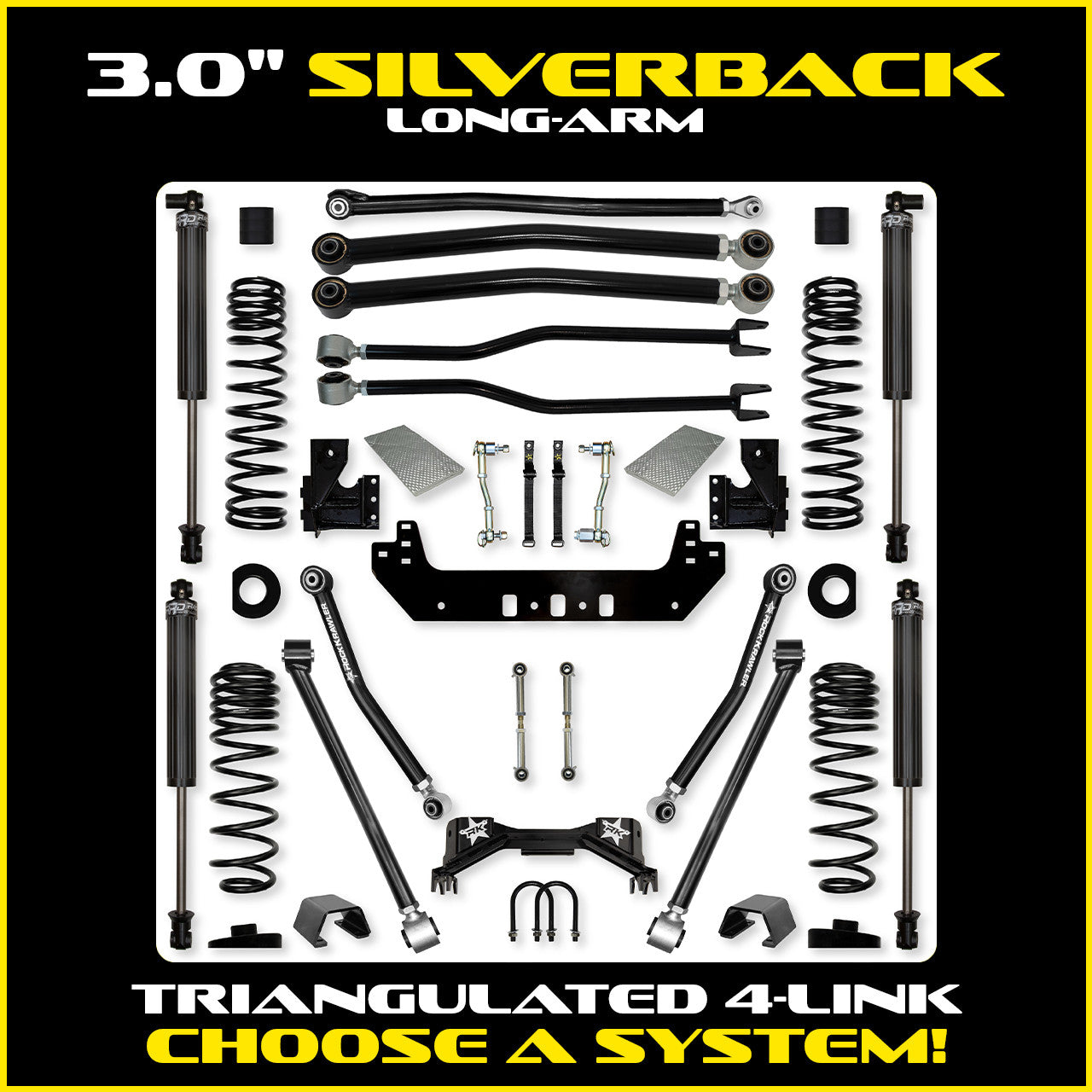 Gladiator 3.0 Inch Silverback System