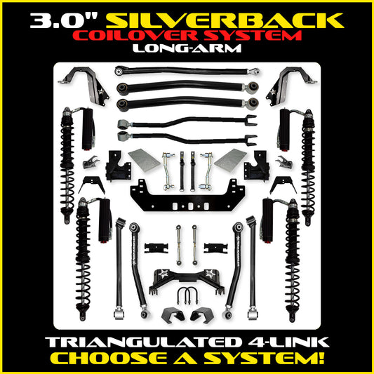 Gladiator 3.0 Inch Silverback Coil Over System