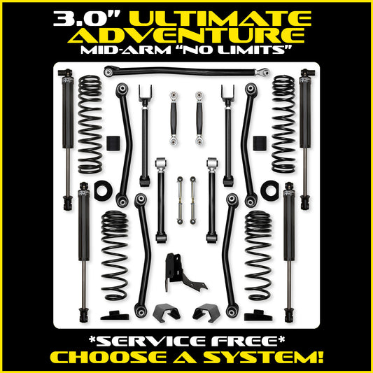 Gladiator 3.0 Inch Ultimate Adventure "No Limits" System