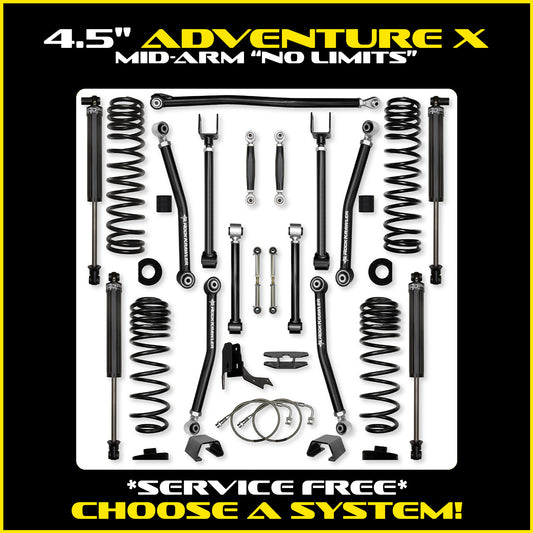 Gladiator 4.5 Inch Adventure X "No Limits" System