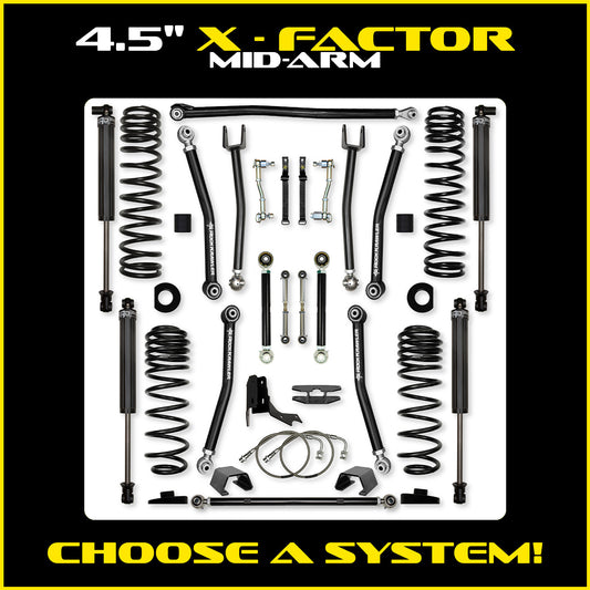 Gladiator 4.5 Inch X Factor System