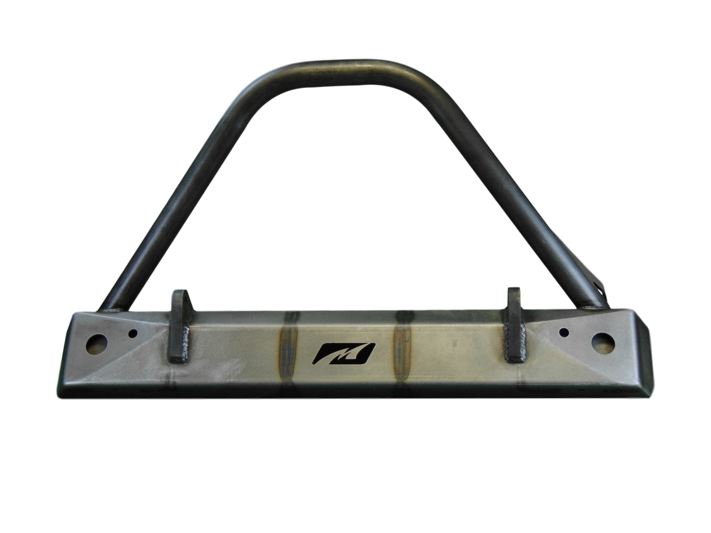 Jeep JK Stubby Front Bumper W/Stinger Bare Steel Motobilt
