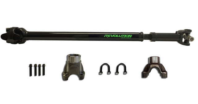 Jeep Wrangler JK Front 1310 CV Driveshaft 2 or 4 Door with Pinion Yoke Revolution Gear