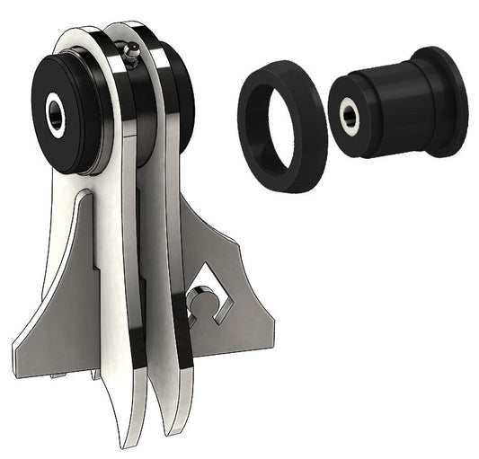 TJ Front Axle UCA Replacement - RockJock Johnny Joints (Both Sides) Artec Industries