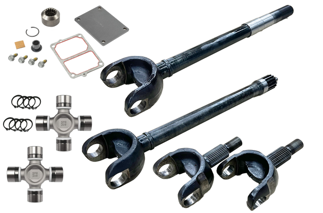 Jeep Wrangler JL and JT Chromoly Discovery Series Front Axle Kit with FAD Revolution Gear