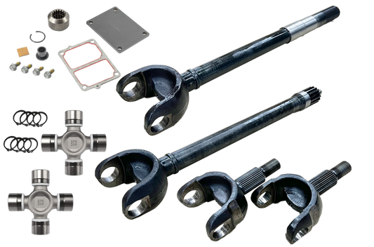 Jeep Wrangler JL and JT Chromoly Discovery Series Front Axle Kit with FAD Revolution Gear