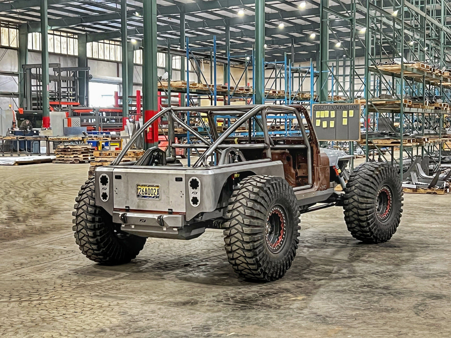 15 inch Stretch Over the Rail Corner Armor for Jeep YJ Motobilt