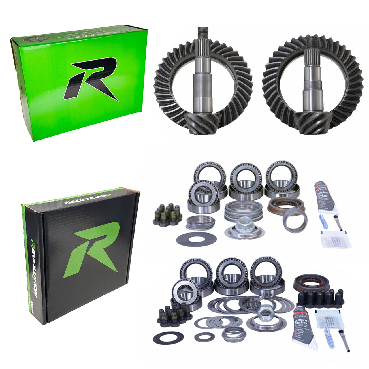 Jeep Wrangler JK Rubicon 5.38 Ratio Timken Bearing Gear Package Revolution Gear