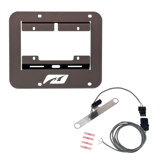 Spare Tire Delete Kit With Tag Light for Jeep YJ / TJ / LJ