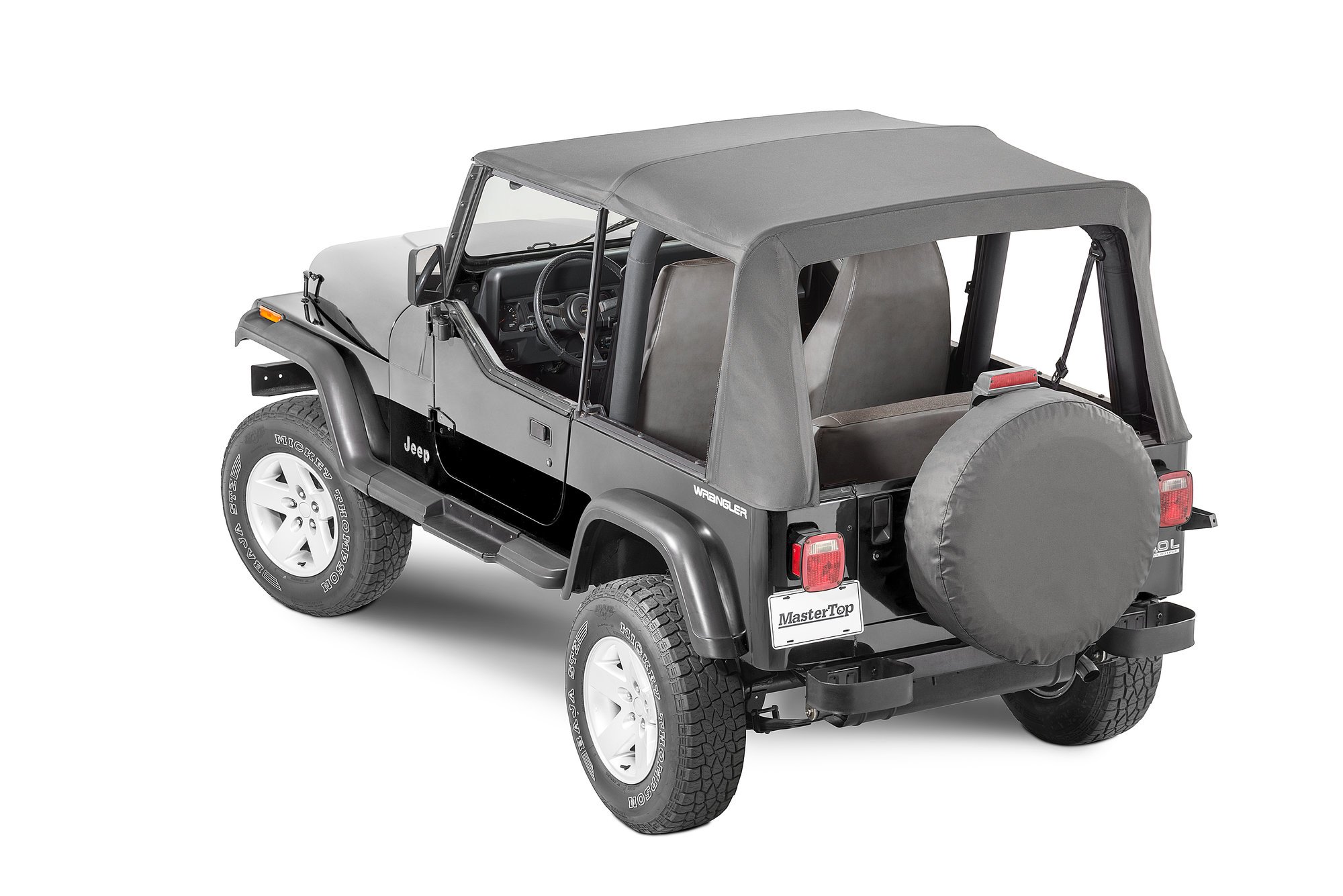 Jeep YJ Replacement Top With Door Skins Tinted Glass For 88-95 Jeep  Wrangler YJ MasterTop | Krawl Off Road