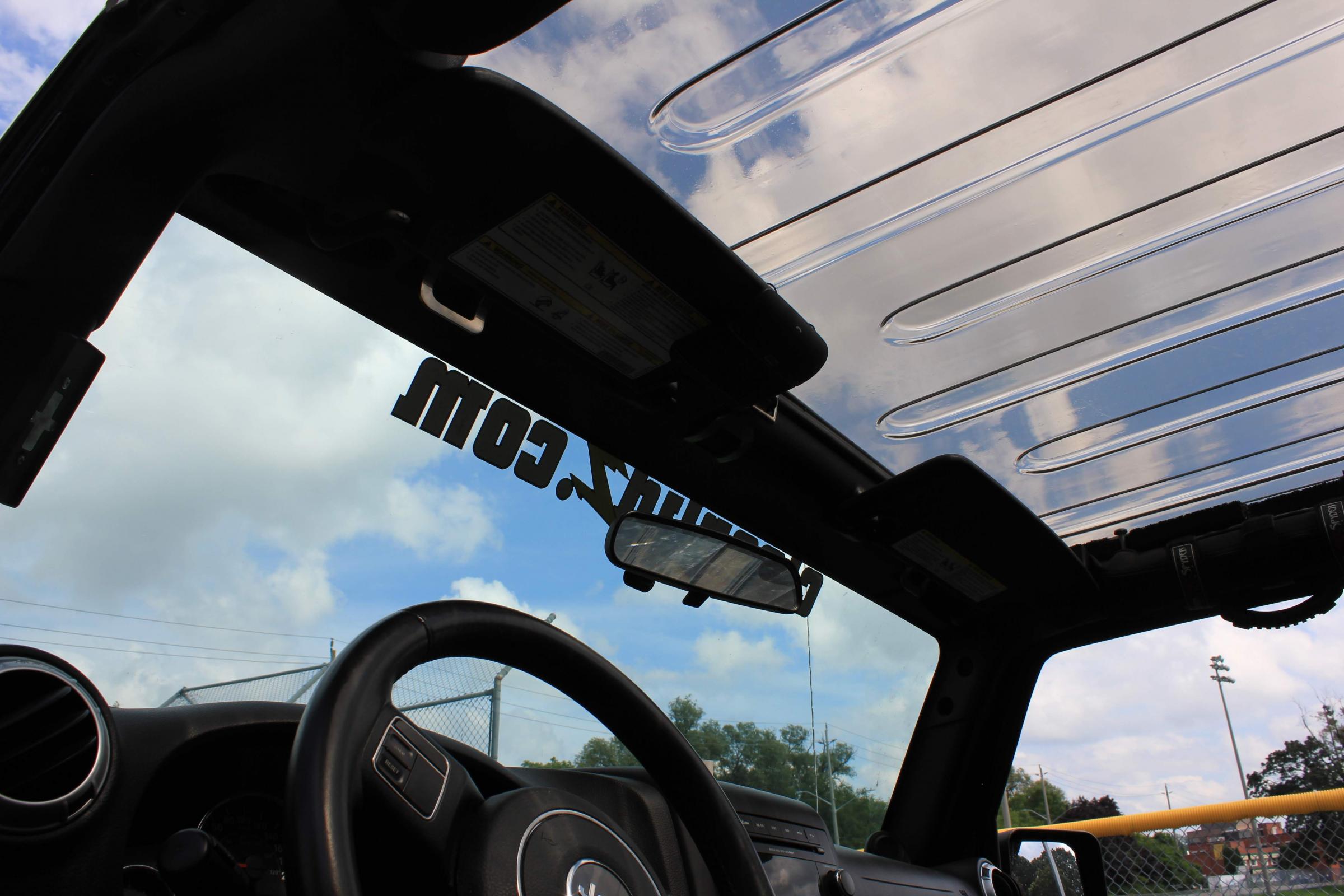 Jeep JK Clear Panorama Hardtop Panel for 2007-08 Wrangler JK 2/4 Door  ClearLidz | Krawl Off Road
