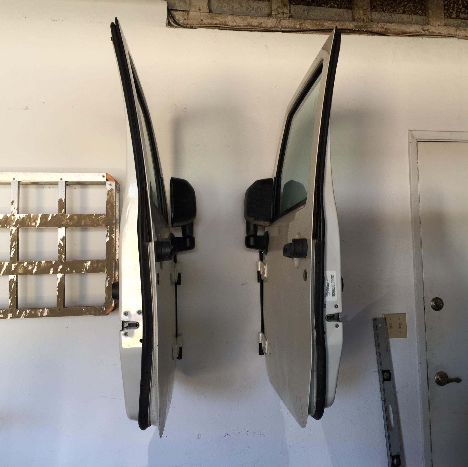 Jeep Door Hangers Wrangler TJ/YJ 1 Pair Bare Steel Excessive Industries |  Krawl Off Road