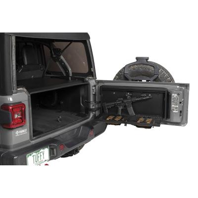 Wrangler Tailgate Lockbox MOLLE Storage For 18-Pres Jeep Wrangler JL Tuffy  Security | Krawl Off Road